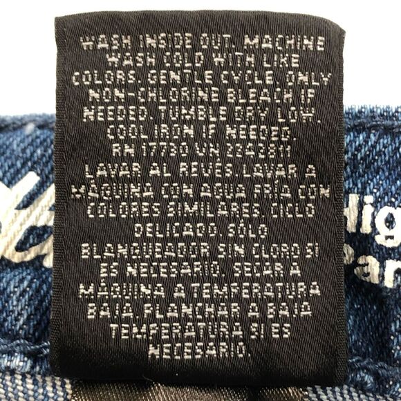 Mossimo Embroidered High Rise Denim Shorts Women - Picture 6 of 8